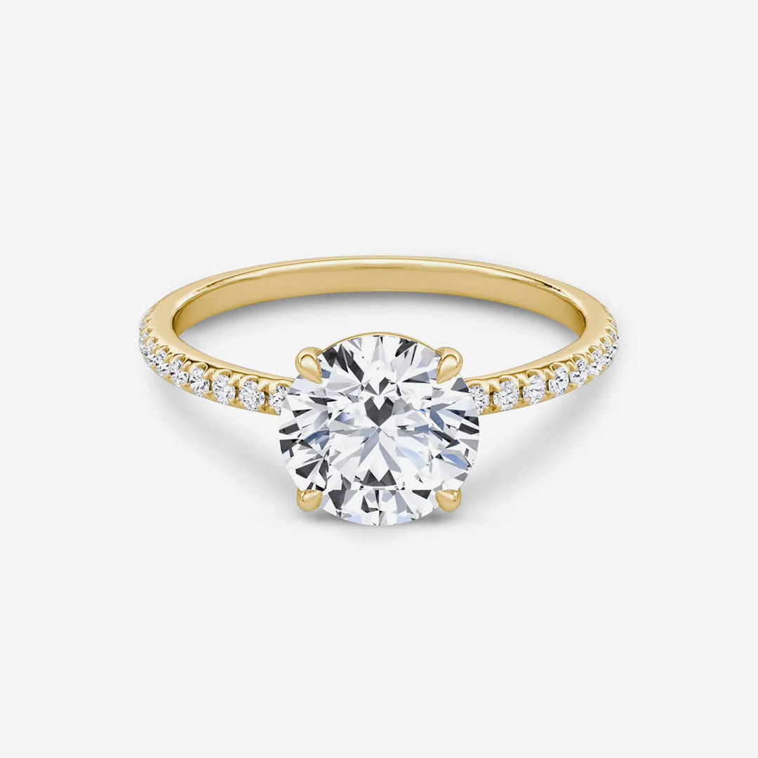 Pavé klassieke ring