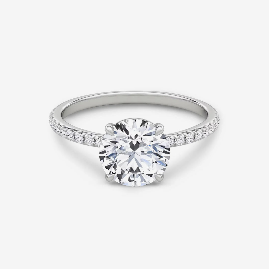 Pavé klassieke ring