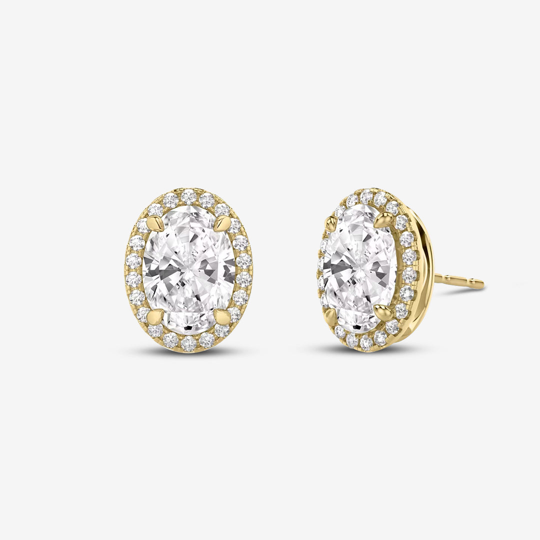 Aria stud oorbellen